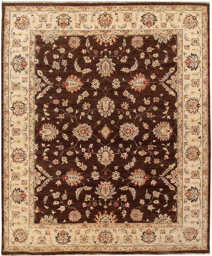 Saddle Brown Ziegler 8'  1" x 9'  9" - No. QA91924