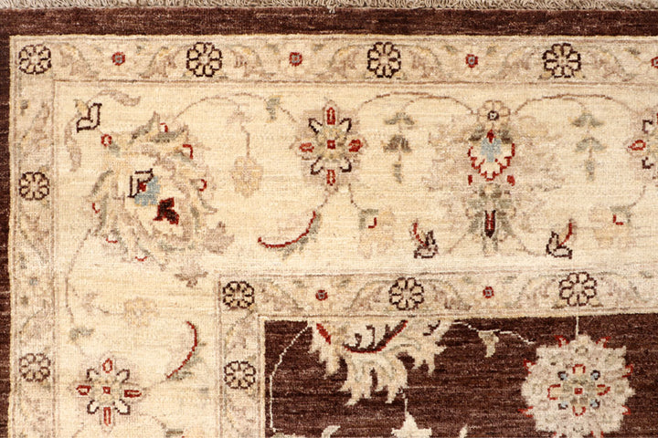 Saddle Brown Ziegler 7' 10 x 9' 9 - No. 64790 - ALRUG Rug Store