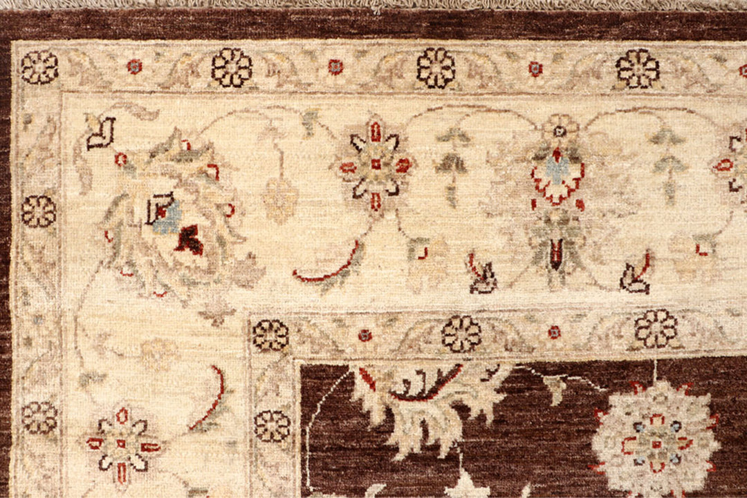 Saddle Brown Ziegler 7'  10" x 9'  9" - No. QA46920