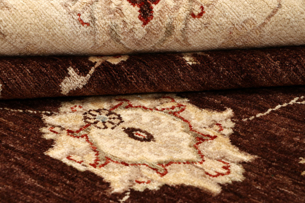 Saddle Brown Ziegler 7' 10 x 9' 9 - No. 64790 - ALRUG Rug Store