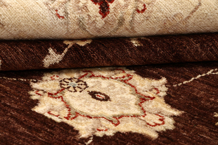 Saddle Brown Ziegler 7' 10 x 9' 9 - No. 64790 - ALRUG Rug Store