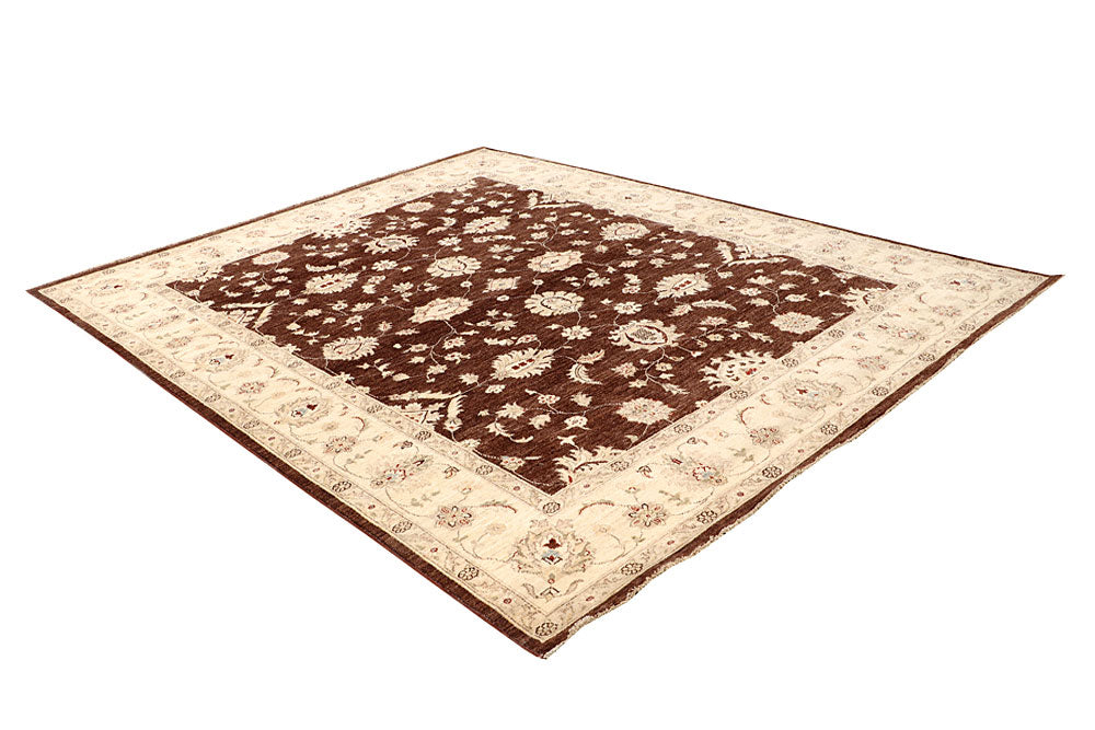 Saddle Brown Ziegler 7' 10 x 9' 9 - No. 64790 - ALRUG Rug Store