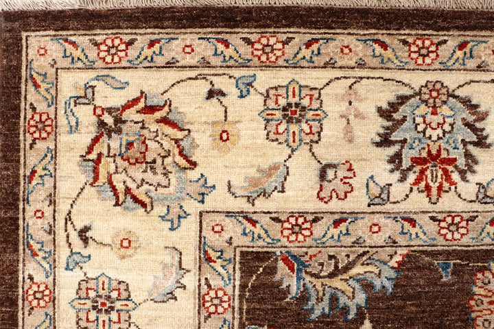 Saddle Brown Ziegler 8'  x" 9'  9" - No. QA13507