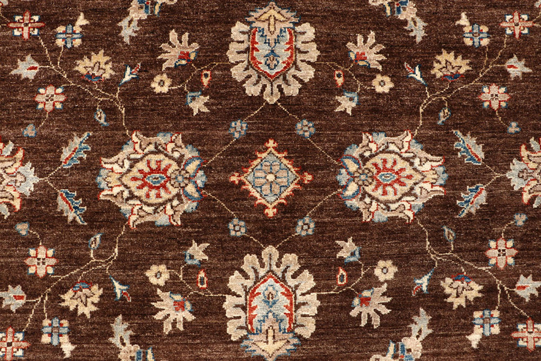 Saddle Brown Ziegler 8'  x" 9'  9" - No. QA13507