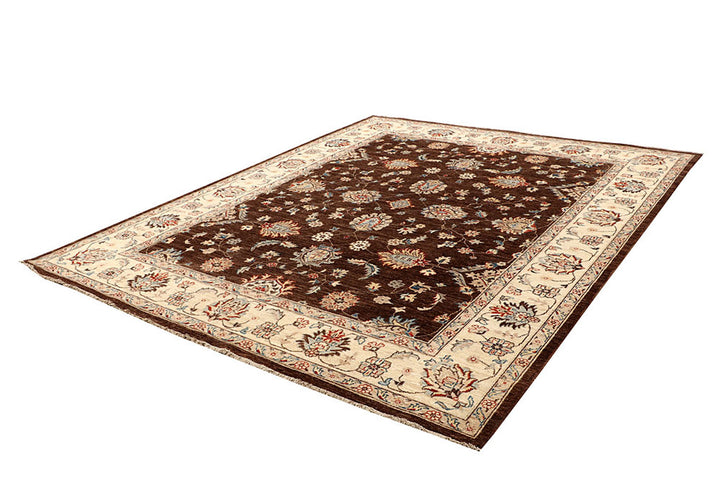 Saddle Brown Ziegler 8'  x" 9'  9" - No. QA13507