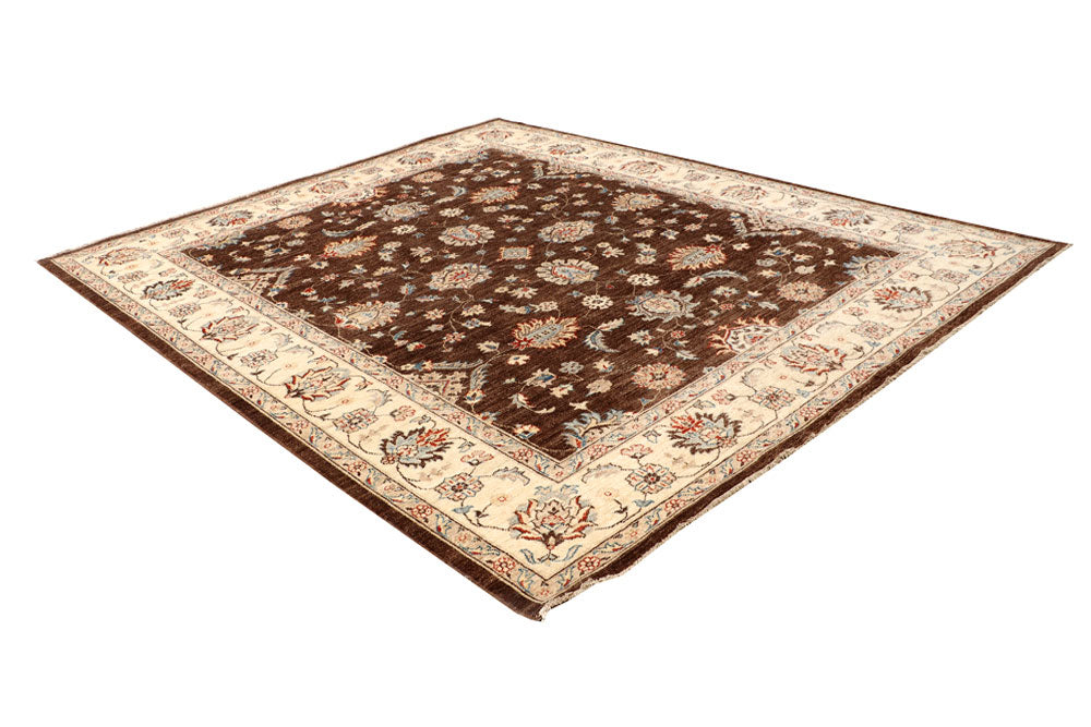 Saddle Brown Ziegler 8' x 9' 9 - No. 64792 - ALRUG Rug Store