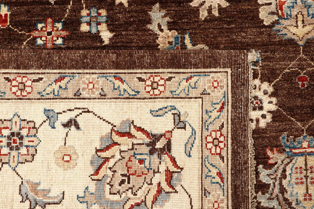 Saddle Brown Ziegler 8' x 9' 9 - No. 64792 - ALRUG Rug Store