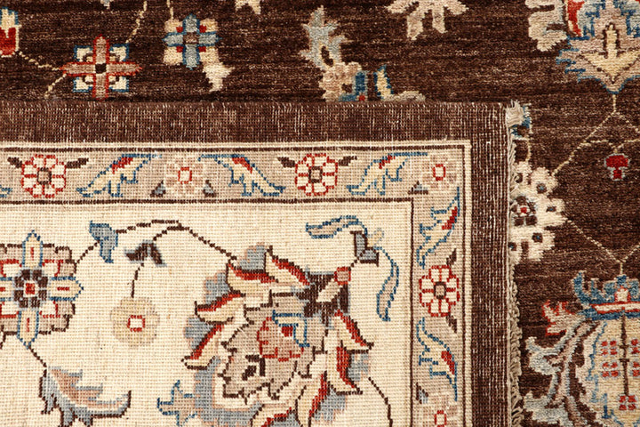 Saddle Brown Ziegler 8'  x" 9'  9" - No. QA13507