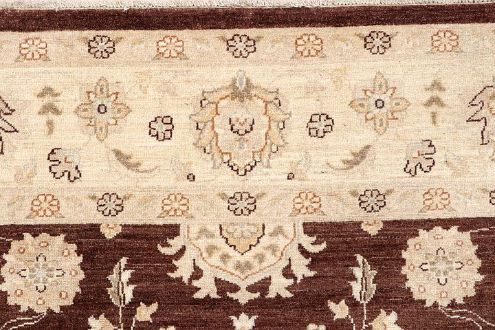 Saddle Brown Ziegler 8' 4 x 9' 9 - No. 64793 - ALRUG Rug Store