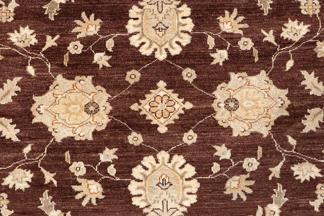 Saddle Brown Ziegler 8'  4" x 9'  9" - No. QA60751