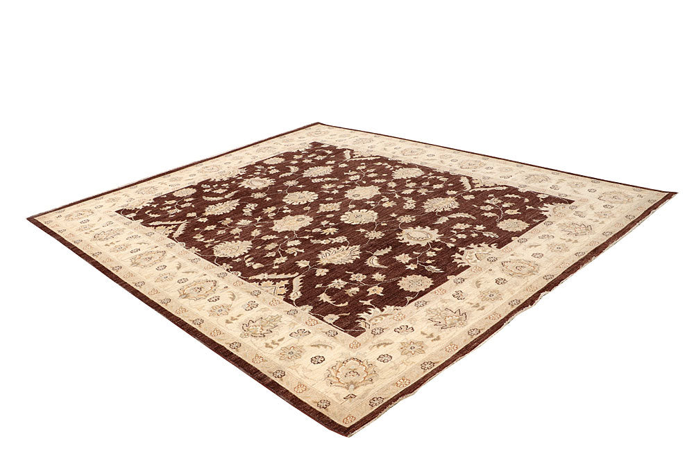 Saddle Brown Ziegler 8' 4 x 9' 9 - No. 64793 - ALRUG Rug Store