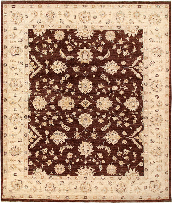 Saddle Brown Ziegler 8' 4 x 9' 9 - No. 64793 - ALRUG Rug Store