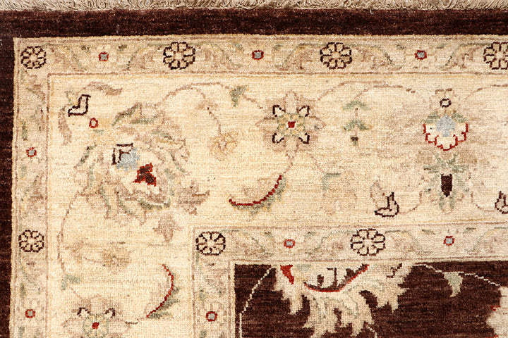 Saddle Brown Ziegler 8'  1" x 9'  11" - No. QA91075