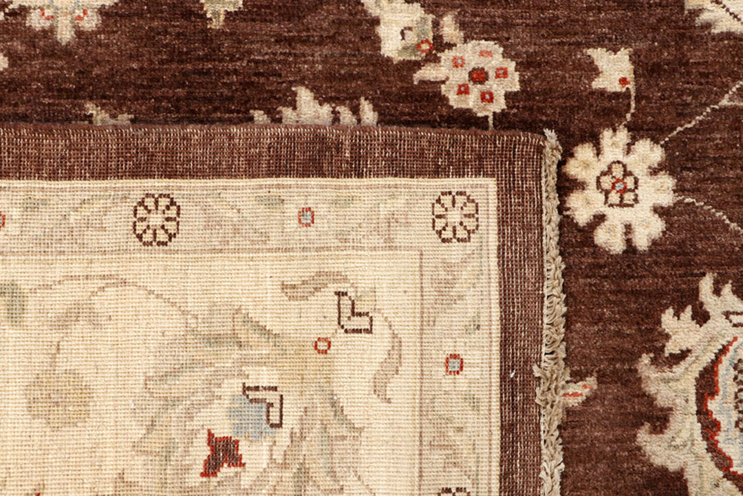 Saddle Brown Ziegler 8'  1" x 9'  11" - No. QA91075