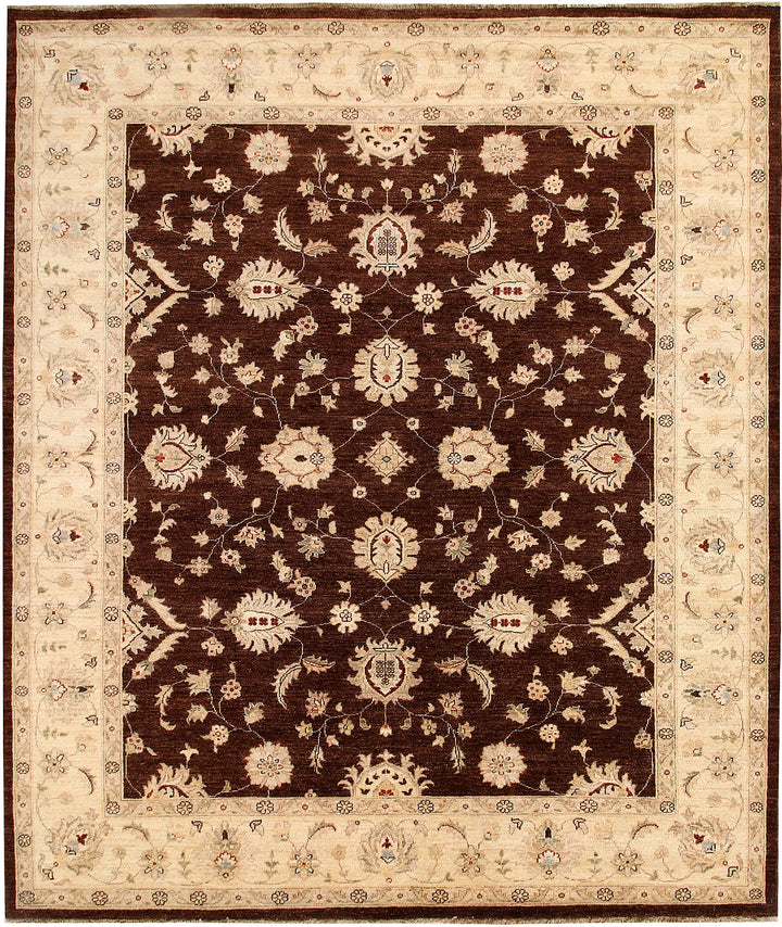 Saddle Brown Ziegler 8'  1" x 9'  11" - No. QA91075