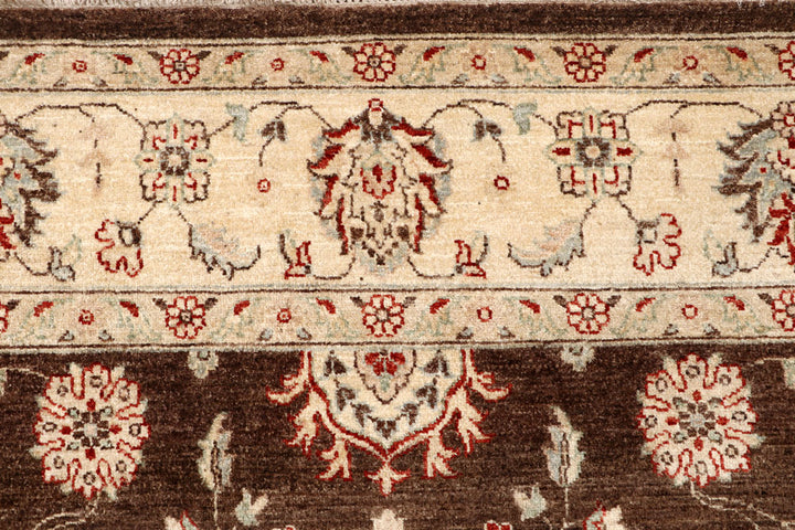 Saddle Brown Ziegler 8' 1 x 10' 2 - No. 64796 - ALRUG Rug Store