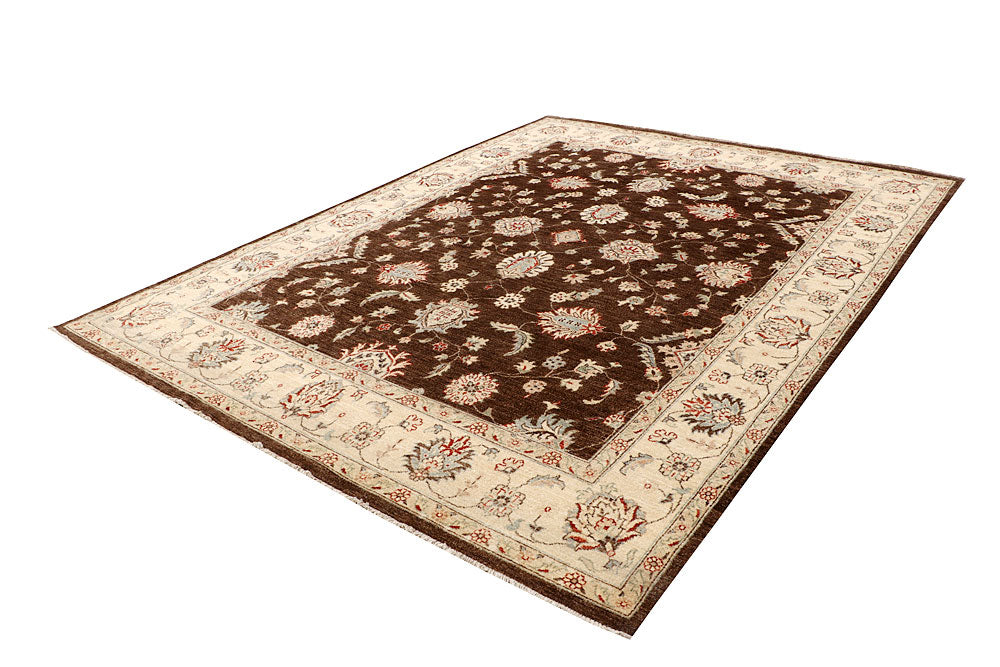 Saddle Brown Ziegler 8' 1 x 10' 2 - No. 64796 - ALRUG Rug Store