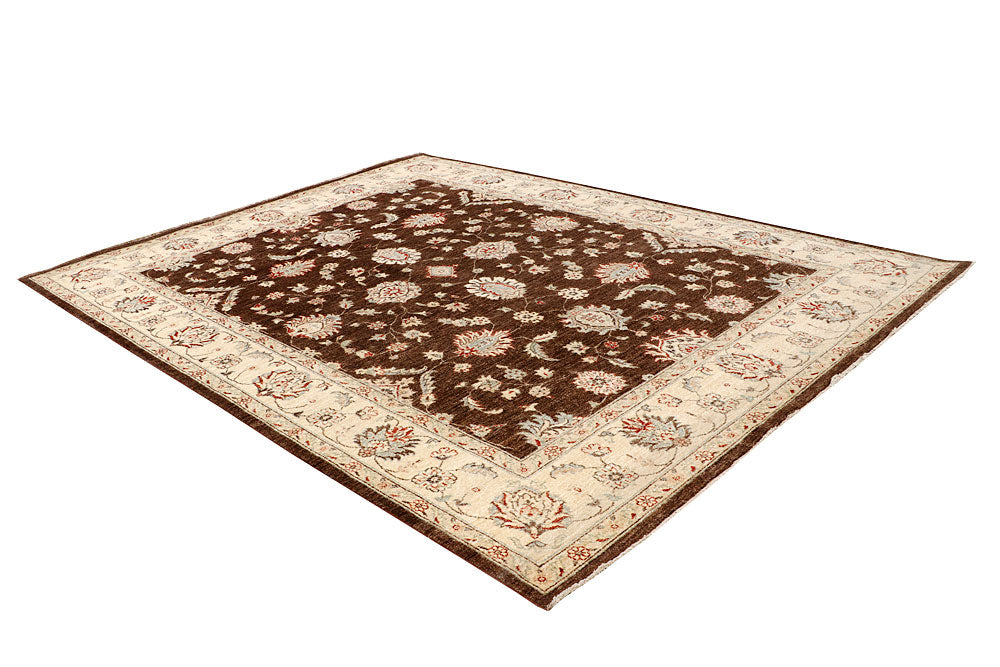 Saddle Brown Ziegler 8' 1 x 10' 2 - No. 64796 - ALRUG Rug Store