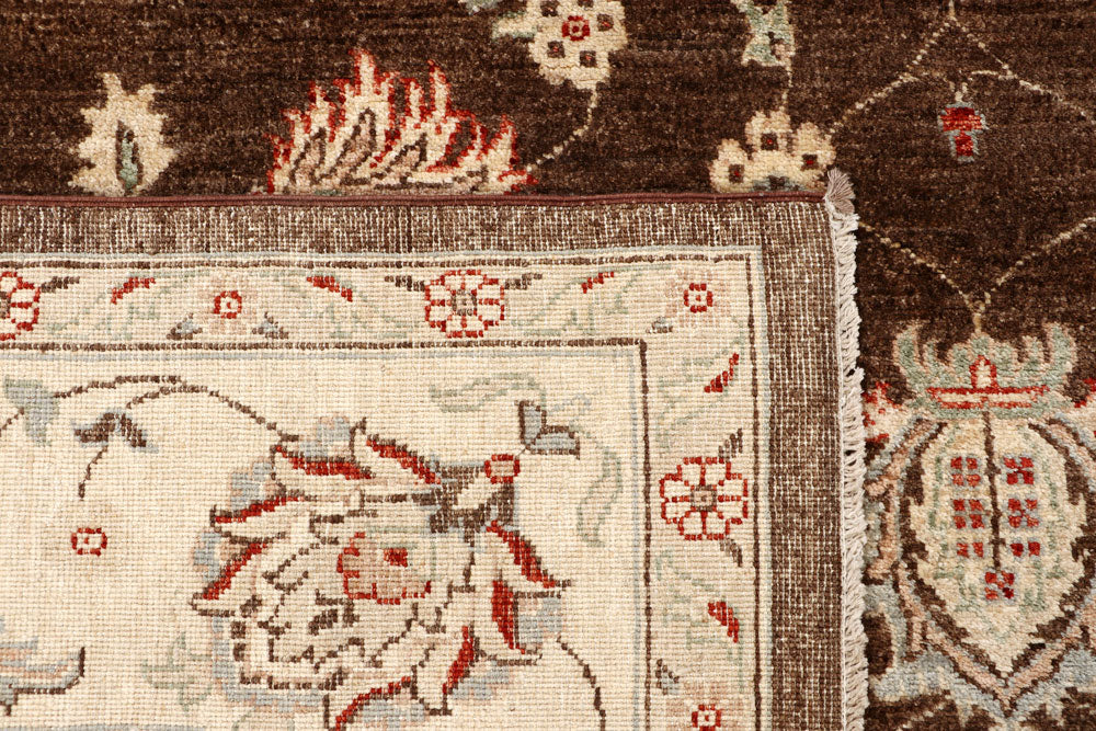 Saddle Brown Ziegler 8' 1 x 10' 2 - No. 64796 - ALRUG Rug Store