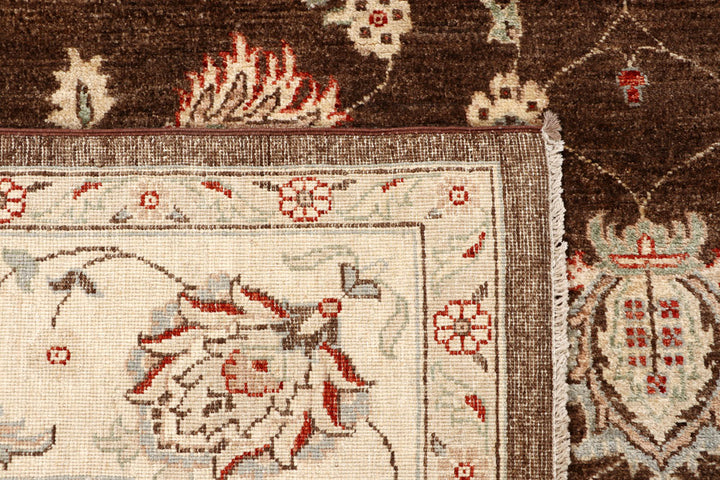 Saddle Brown Ziegler 8' 1 x 10' 2 - No. 64796 - ALRUG Rug Store