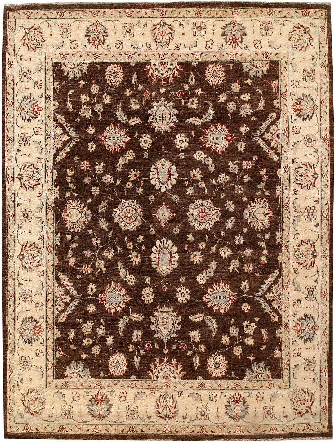 Saddle Brown Ziegler 8' 1 x 10' 2 - No. 64796 - ALRUG Rug Store