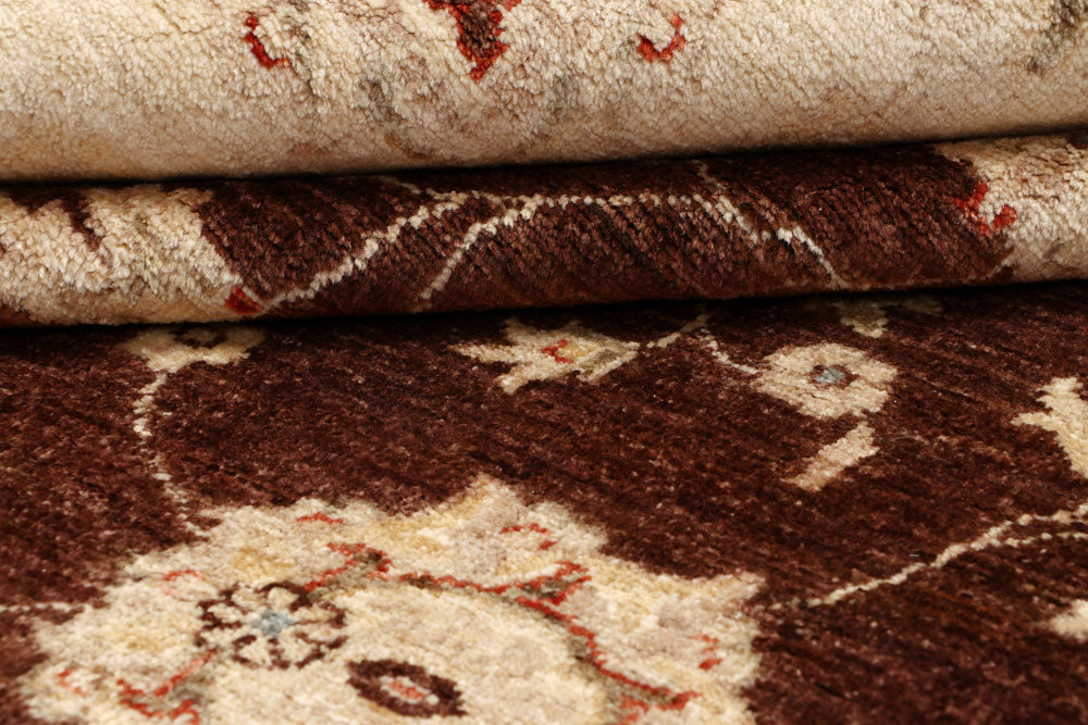 Saddle Brown Ziegler 8' x 9' 11 - No. 64797 - ALRUG Rug Store