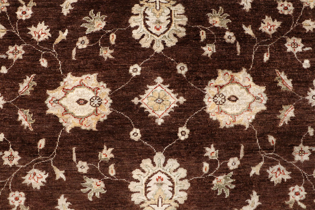 Saddle Brown Ziegler 8'  x" 9'  11" - No. QA67564