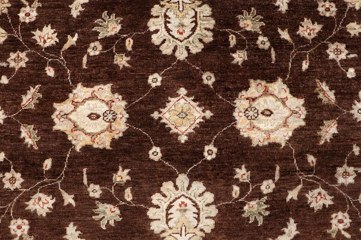 Saddle Brown Ziegler 8'  x" 9'  11" - No. QA67564