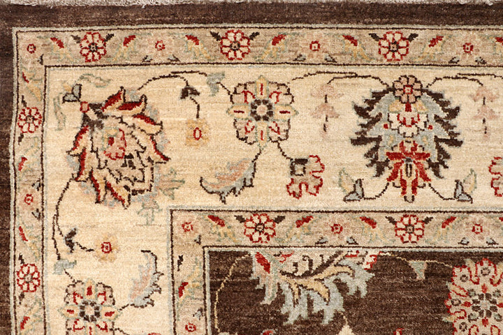 Saddle Brown Ziegler 7' 10 x 10' 2 - No. 64799 - ALRUG Rug Store