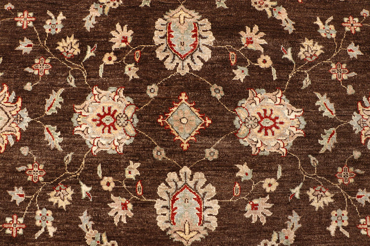 Saddle Brown Ziegler 7' 10 x 10' 2 - No. 64799 - ALRUG Rug Store
