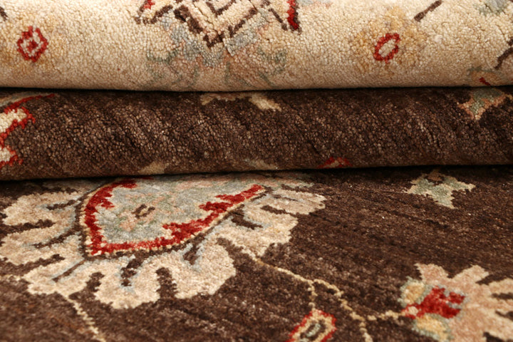 Saddle Brown Ziegler 7' 10 x 10' 2 - No. 64799 - ALRUG Rug Store