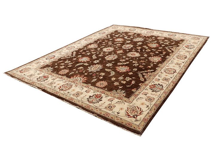 Saddle Brown Ziegler 7' 10 x 10' 2 - No. 64799 - ALRUG Rug Store