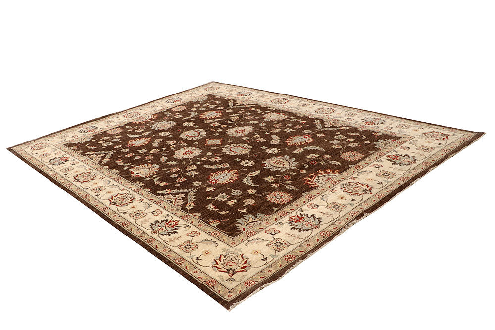 Saddle Brown Ziegler 7' 10 x 10' 2 - No. 64799 - ALRUG Rug Store