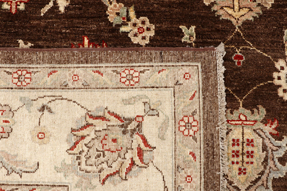 Saddle Brown Ziegler 7' 10 x 10' 2 - No. 64799 - ALRUG Rug Store