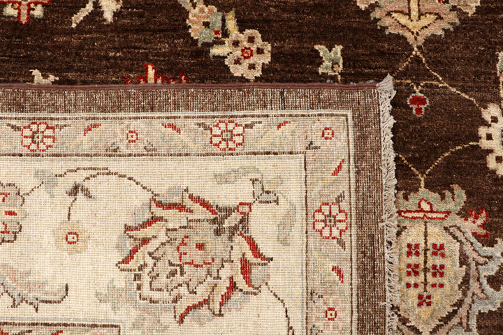 Saddle Brown Ziegler 7' 10 x 10' 2 - No. 64799 - ALRUG Rug Store