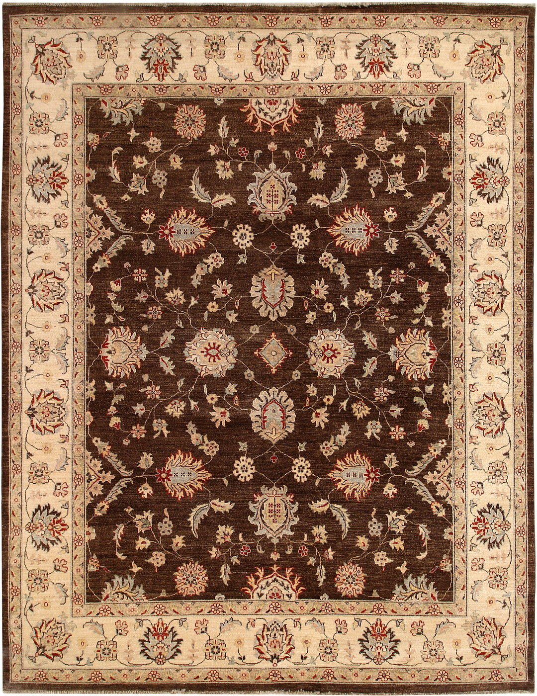 Saddle Brown Ziegler 7' 10 x 10' 2 - No. 64799 - ALRUG Rug Store
