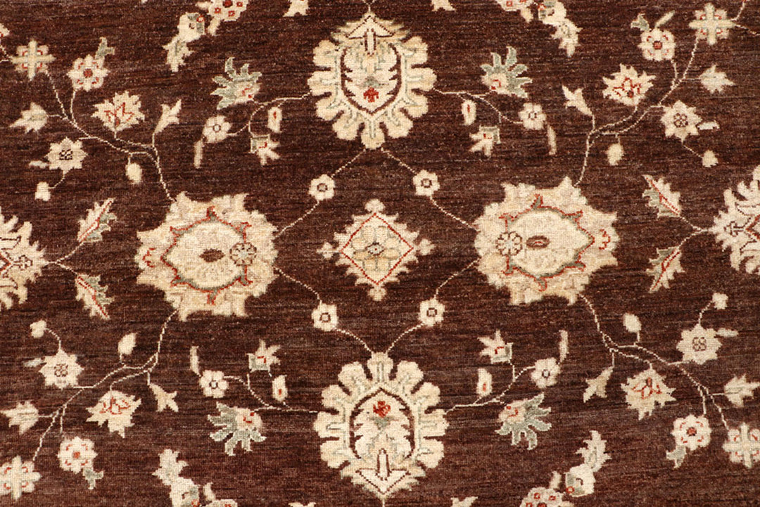 Saddle Brown Ziegler 8'  x" 9'  9" - No. QA60857