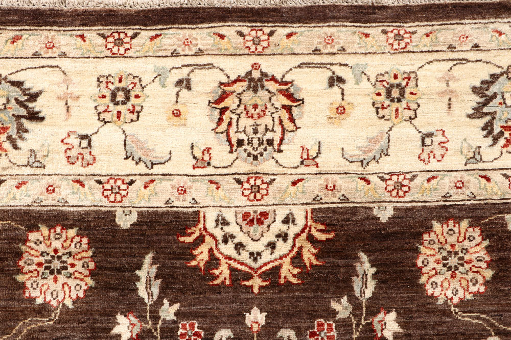 Saddle Brown Ziegler 8' 2 x 9' 11 - No. 64803 - ALRUG Rug Store