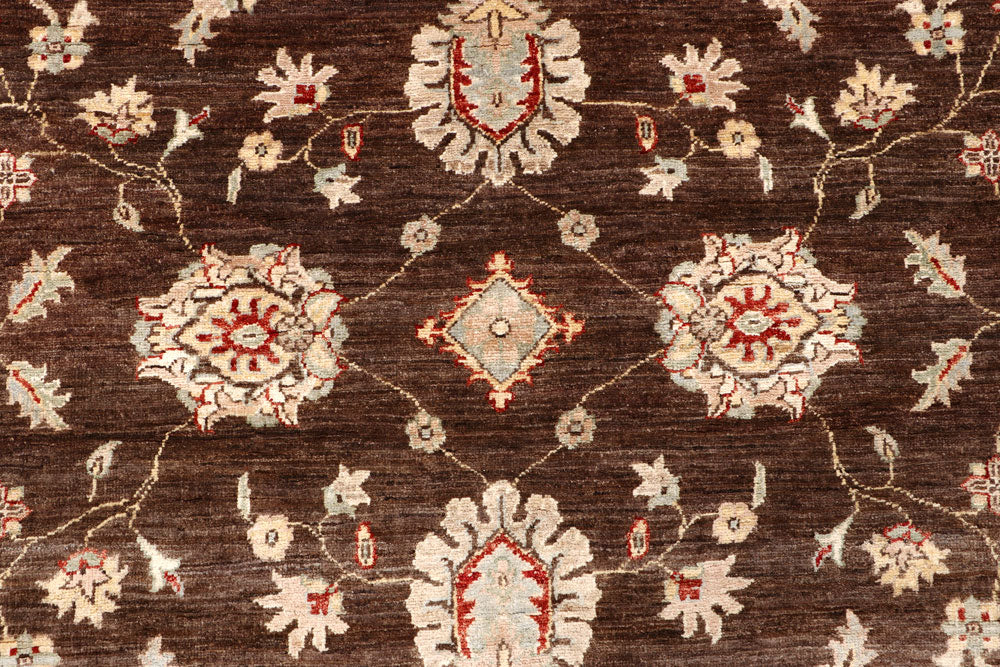 Saddle Brown Ziegler 8' 2 x 9' 11 - No. 64803 - ALRUG Rug Store