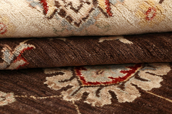 Saddle Brown Ziegler 8' 2 x 9' 11 - No. 64803 - ALRUG Rug Store