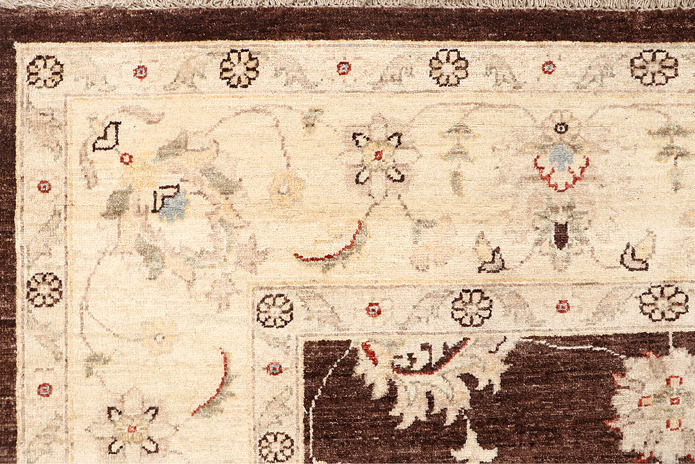 Saddle Brown Ziegler 8' x 9' 10 - No. 64804 - ALRUG Rug Store