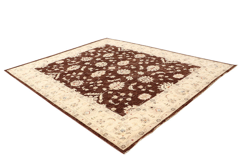 Saddle Brown Ziegler 8' x 9' 10 - No. 64804 - ALRUG Rug Store