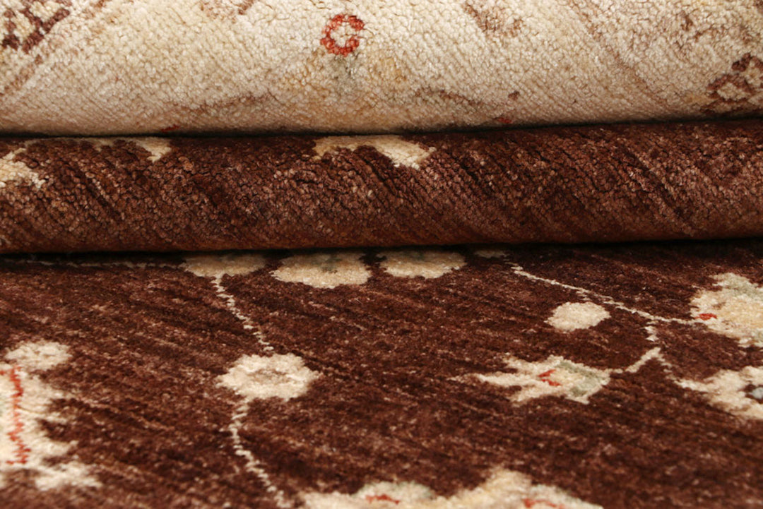 Saddle Brown Ziegler 8'  x" 9'  11" - No. QA82766