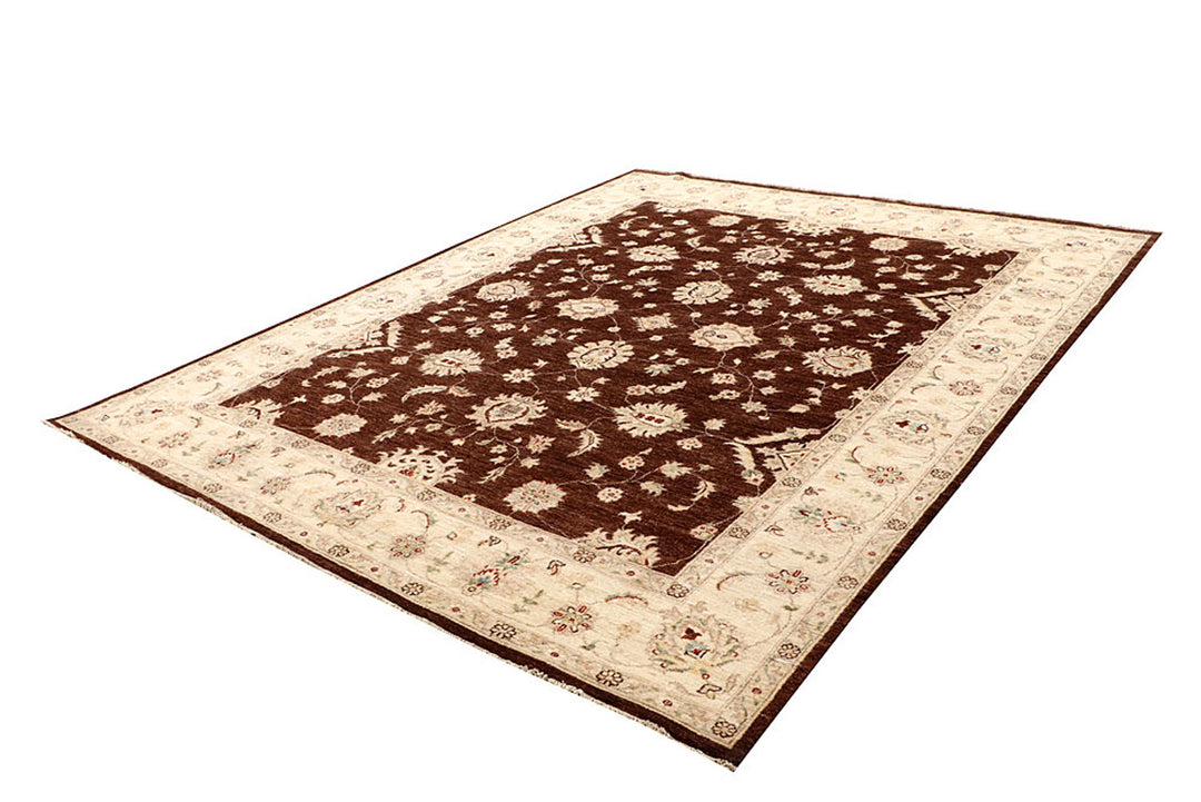 Saddle Brown Ziegler 8'  x" 9'  11" - No. QA82766