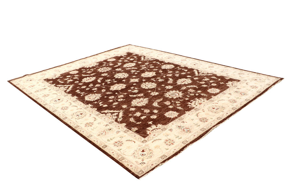 Saddle Brown Ziegler 8' x 9' 11 - No. 64806 - ALRUG Rug Store