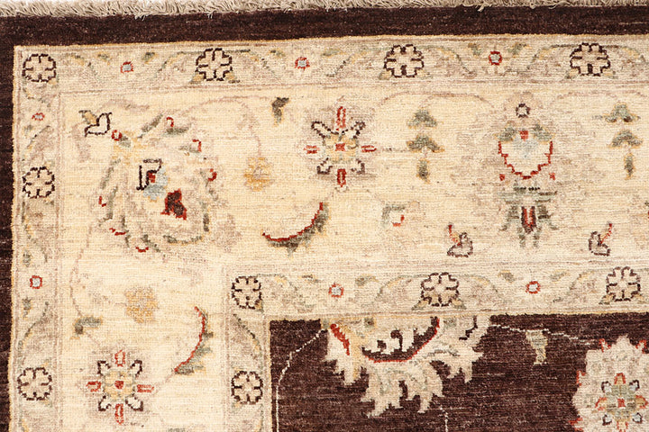 Saddle Brown Ziegler 7' 8 x 9' 9 - No. 64807 - ALRUG Rug Store