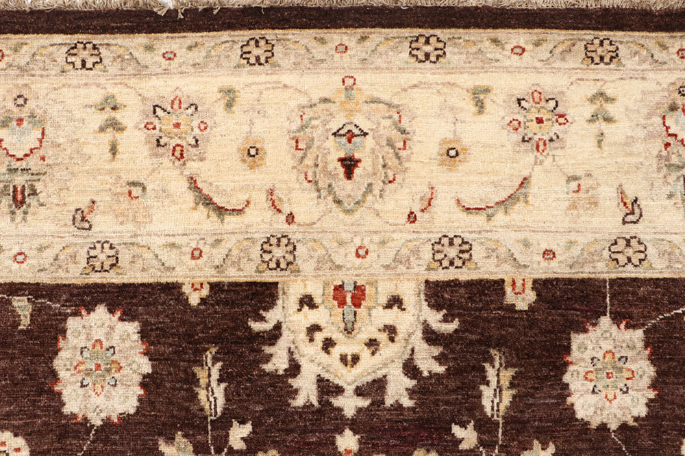 Saddle Brown Ziegler 7' 8 x 9' 9 - No. 64807 - ALRUG Rug Store