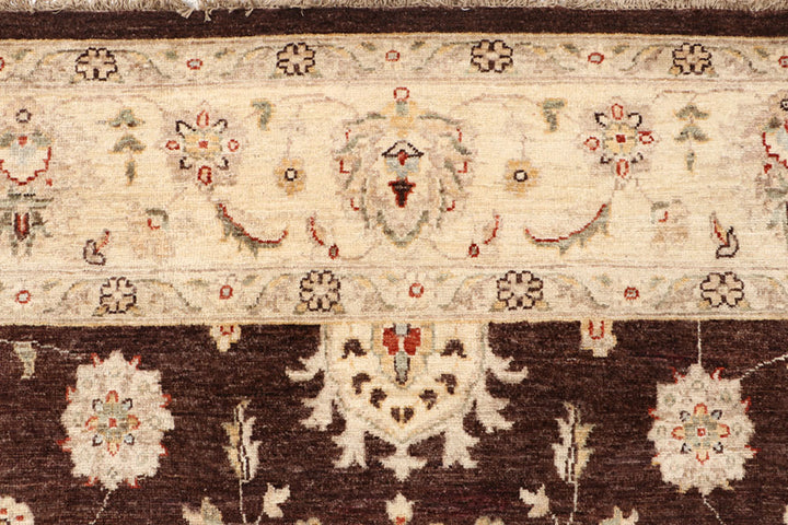 Saddle Brown Ziegler 7' 8 x 9' 9 - No. 64807 - ALRUG Rug Store