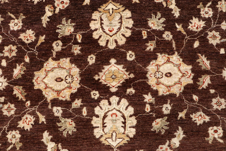 Saddle Brown Ziegler 7'  8" x 9'  9" - No. QA40557