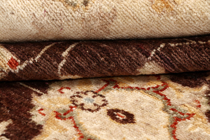 Saddle Brown Ziegler 7' 8 x 9' 9 - No. 64807 - ALRUG Rug Store